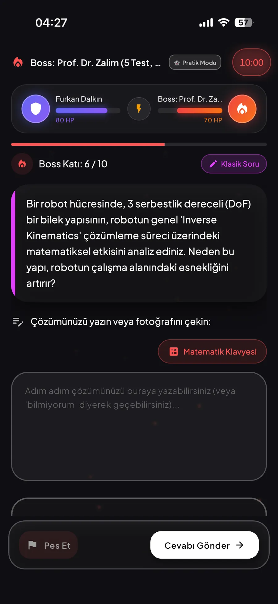 Kağıttan kısmi puan